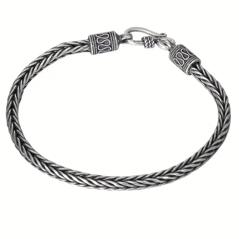 Foxtail Herringbone Bracelet